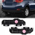 G-plus Rear Left Right Side Bumper Brackets Compatible With 2013-2015 Toyota Rav4 Submodel Le Limited Xle 525620r030 525630r030
