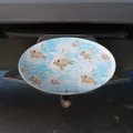 Pigs Could Fly Flying Clouds Sky Pattern Oval Tow Trailer Hitch Cover Plug Insert