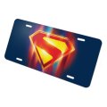 Graphics More Superman 2025 Glowing Shield Novelty Metal Vanity Tag License Plate 