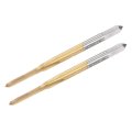 Thread Tap Metric M1 8 X 0 35 Titanium Coated Cobalt Hss High Speed Steel 3 Straight Flutes Machine Mini Micro Screw Threading 