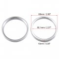X Autohaux 4pcs Od 68mm To Id 60 1mm Aluminum Alloy Car Auto Hub Centric Rings Wheel Bore Center Spacer