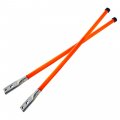 36 In Snow Plow Markers Blade Guides Orange 0 75 Thickened Material Stainless Steel Joint For Blizzard Boss Sno Way Western 