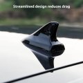 Universal Car Roof Shark Fin Decorative Aerial Antenna Cover Sticker Base Abs Styling Accessories With Singal Universal