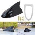 Universal Car Roof Shark Fin Decorative Aerial Antenna Cover Sticker Base Abs Styling Accessories With Singal Universal