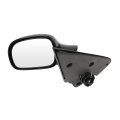 Ocpty Driver Side Power Manual Folding Mirrors Compatible With 2001-2007 For Dodge Caravan Grand