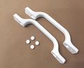 Plastic Grab Handle-entry Door Assist Bar For Rv Trailer Camper Motor Home Cargo Boat-oem Replacement White 