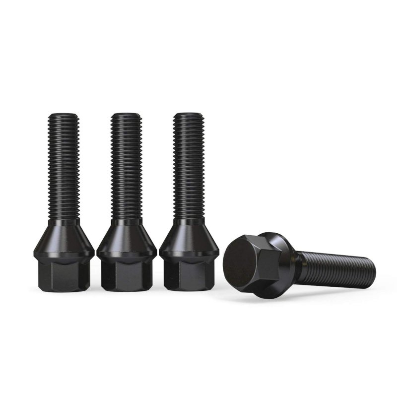 Stancemagic 10pcs Extended Lug Bolts 14x1 5 40mm Shank Length Not Cone Seat For Audi Tt A3 A4 A5 A6 A7 A8 B5 B6 B7 B8 Vw Jetta