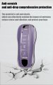 Ontto Fit For Porsche 2020 2021 Key Fob Cover 911 Cayenne Panamera Taycan Case Glossy Tpu Protector Purple