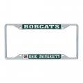 Ohio University Bobcats Metal License Plate Frame For Front Or Back Of Car Officially Licensed Mascot 