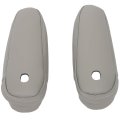 Gray Faux Leather Seat Armrest Cover For Toyota Sienna 2011 To 2017 Durable Microfiber Skin Replacement Mini Passenger And 
