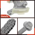 A-premium Engine Timing Chain Kit W Tensioner Bolts Compatible With Fwd Citroen C5 2009-2014 C6 2009-2012 Rwd Jaguar Xf