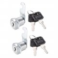 Uxcell Cam Lock 3 4 Cylinder Length Cabinet Locks With No 1 Fits On 2 Max Thickness Panel Keyed Different Zinc Alloy Secure