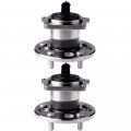 Ocpty New Wheel Hub Bearings Rear Axle 5 Lugs With Abs Compatible For 1998-2003 Toyota Sienna Oe 512041 Pack Of 2