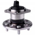 Ocpty New Wheel Hub Bearings Rear Axle 5 Lugs With Abs Compatible For 1998-2003 Toyota Sienna Oe 512041 Pack Of 2