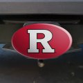 Rutgers Scarlet Knights Logo Oval Tow Trailer Hitch Cover Plug Insert