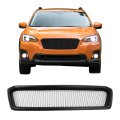 Ikon Motorsports Front Upper Grille For 2018-2020 Subaru Crosstrek Unpainted Black Polyurethane Pu Replacement Bumper Hood 