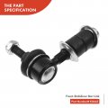 A-premium Set Of 4 Front Sway Bar Link Outer Tie Rod End Compatible With Nissan Quest 1993-2002 Mercury Villager