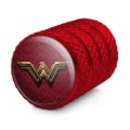 Justice League Movie Wonder Woman Logo Aluminum Valve Stem Caps For Motorcycle And Bicycle Tires Red 2 Pack Fits Schrader