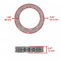 Caltric Clutch Hub One Way Bearing Compatible With Suzuki Lt-a500x Kingquad 500 4x4 Auto 2009 2010-2018