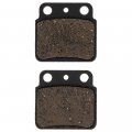 Niche Brake Pad Kit For Suzuki Quadracer 450 69100-01810 59100-09870 59100-09860 Front Rear Organic
