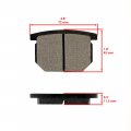 Caltric Front Brake Pads For Suzuki 59300-49820 59300-49821 59300-49850
