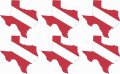 Stickertalk Texas Scuba Flag Vinyl Stickers 1 75 Inches By 