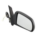 Passenger Side Door Mirror For Toyota Sienna 1998 To 2003 Paintable Manual Folding Power Adjustment Non Heated Le Model 