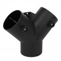 75mm Heater Pipe Ducting Y Branch Connector Diesel With Adjustable Valve Flap Fits For Eberspacher Webasto Parking Y 