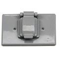 Cooper Wiring Devices 1g Nm Single Receptacle Cover 