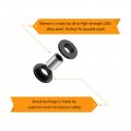 Shock Bushing 16pcs Bearing Sleeve 8pcs Kits All 4 Absorber For Arctic Cat 250 300 375 400 500 650 700 Bearcat 454 Oem 0604-310