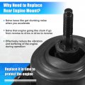X Autohaux Engine Motor Mount No Bb5z6038f For Ford Explorer 2012-2019 Bracket Front Support