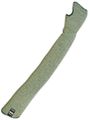 Magid Ax223st Cutmaster Aramax Xt Lightweight Single-ply Seamless Machine Knit Sleeve With Thumb Slot 22 Length Yellow Green 