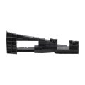 Front Passenger Side Bumper Cover Support For Lexus Is250 Is350 2009 2010 Replacement Lx1043105 5211553050 Black Plastic