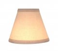 Aspen Creative White 32118-2 Small Hardback Empire Shape Chandelier Clip-on Lamp Shade Set 2 Pack Transitional Design 6 Bottom