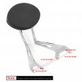 Topteng Motorbike Back Rest Motorcycle Rear Backrest Sissy Bar Pad Mounting Kit For Yamaha Star Stryker Model Upright Bullet