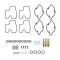 4 X Carburetor Repair Kit Rebuild Set Replacement For Cbr900rr Sc33 Bj 96 99 Cbr 900 Rr