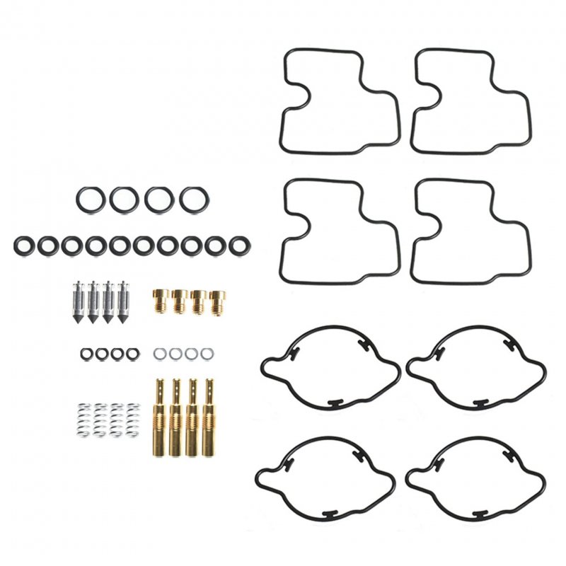 4 X Carburetor Repair Kit Rebuild Set Replacement For Cbr900rr Sc33 Bj 96 99 Cbr 900 Rr