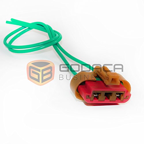 Connector 3 Way 2 Wire For Radiator Fan Pt1853 Chevrolet Gm Gmc Pontiac Repair Kit Pigtail