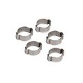 Earls Performance 750012erl Vapor Guard Hose Clamp Size 3 8 In 2 Ear Crimp Style Package Of 5 