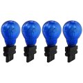 4-pack Blue 3157 Bright Light Bulbs Car Auto Signal Turn Backup S8 Miniature Lampa 3057a 3157 3157na 5702a 