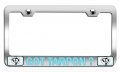 Got Tarpon Fishing Chrome Metal License Plate Frame Tag Holder Z28 