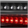 Black Housing Led 3rd Third Rear High Mount Brake Light Stop Lamp Compatible With Honda Passport Isuzu Rodeo 93-97