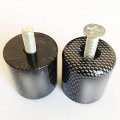 Smt- Hand Bar Ends Compatible With Suzuki Gsxr 600 750 1000 Katana Sv650s Tl1000s Bandit Carbon B00rnit3ri
