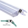 Universal 135 Degree Shower Door Magnetic Profile Seal For Neo-angle Doors 73 Long With White Magnet 32 3 16 1 4 Or 5 Glass Set