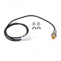 Surakey Motorcycle Speedometer Replacement Kit Universal Motorbike Digital Odometer Sensor Cable With 2 Magnets Instrument