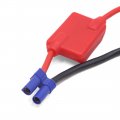 Uxcell 2 Set Emergency Alligator Clamps Booster Battery Clips For Car Motorcycle