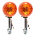Marddpair 2 Pcs Motorcycle Turn Signal Light Lamp 12mm 12v Replacement For Honda C70 Ct70 Ct90 Xl100 Cb350 Cm400 Cb450 Cb750 