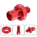6 Pcs M10 Brake Clutch Cable Line Adjuster Screw Adjusting Bolt With Slotted For Motorcycle Bike Scooter Aluminum Alloy Red 