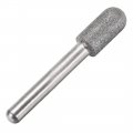 Uxcell Diamond Burrs Bits Grinding Drill Carving Rotary Tool For Glass Stone Ceramic 150 Grit 1 4 Shank 10mm Cylinder Ball Nose