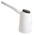 Westward 2cap1 Flexible Spout Measure 2 Quart 1 Liter 
